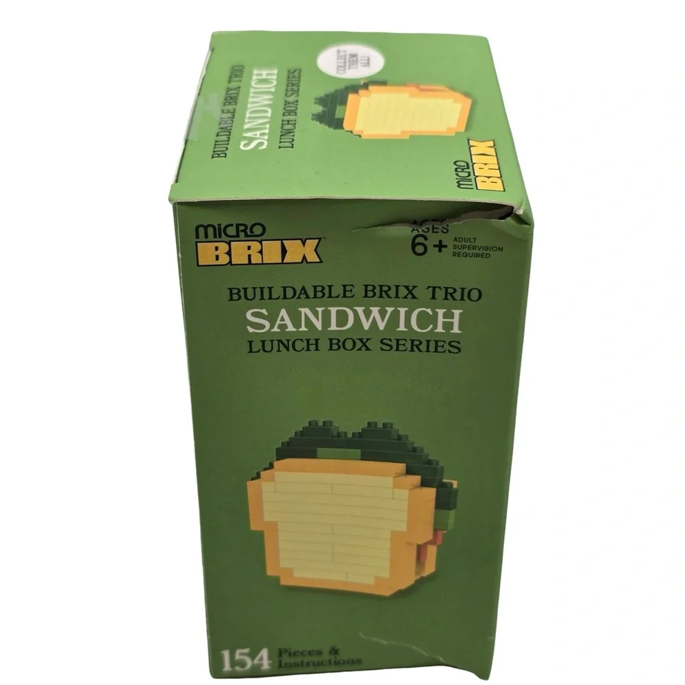 Micro‎ Brix Sandwich Lunch Box Series 154pc Brick Set